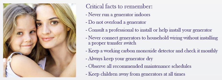 Generator Safety Tips