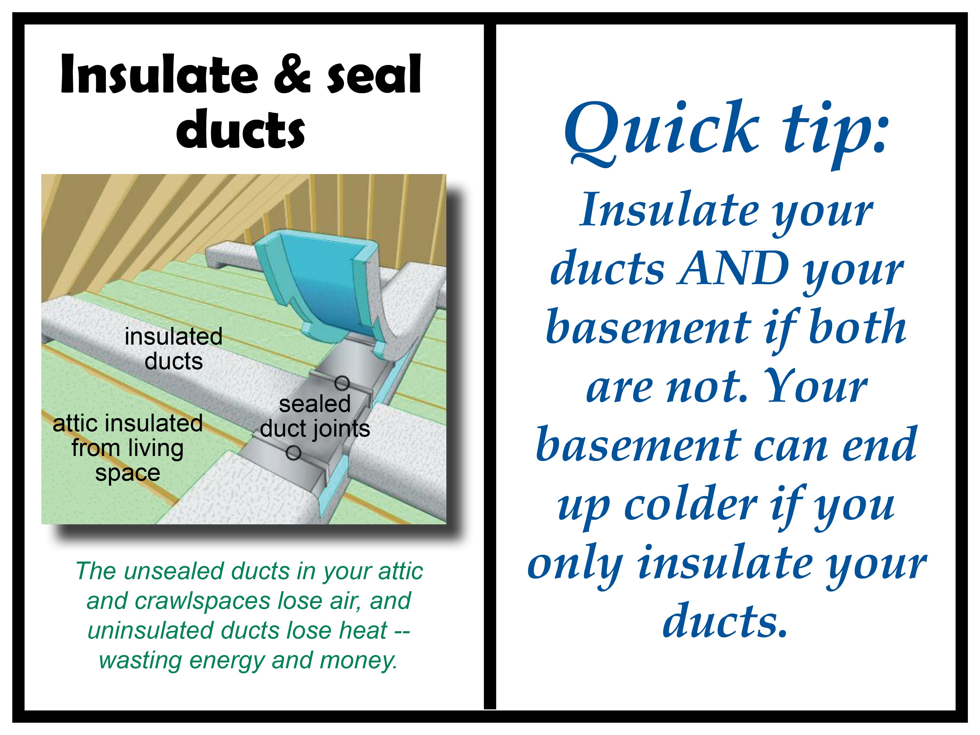 duct sealing tips