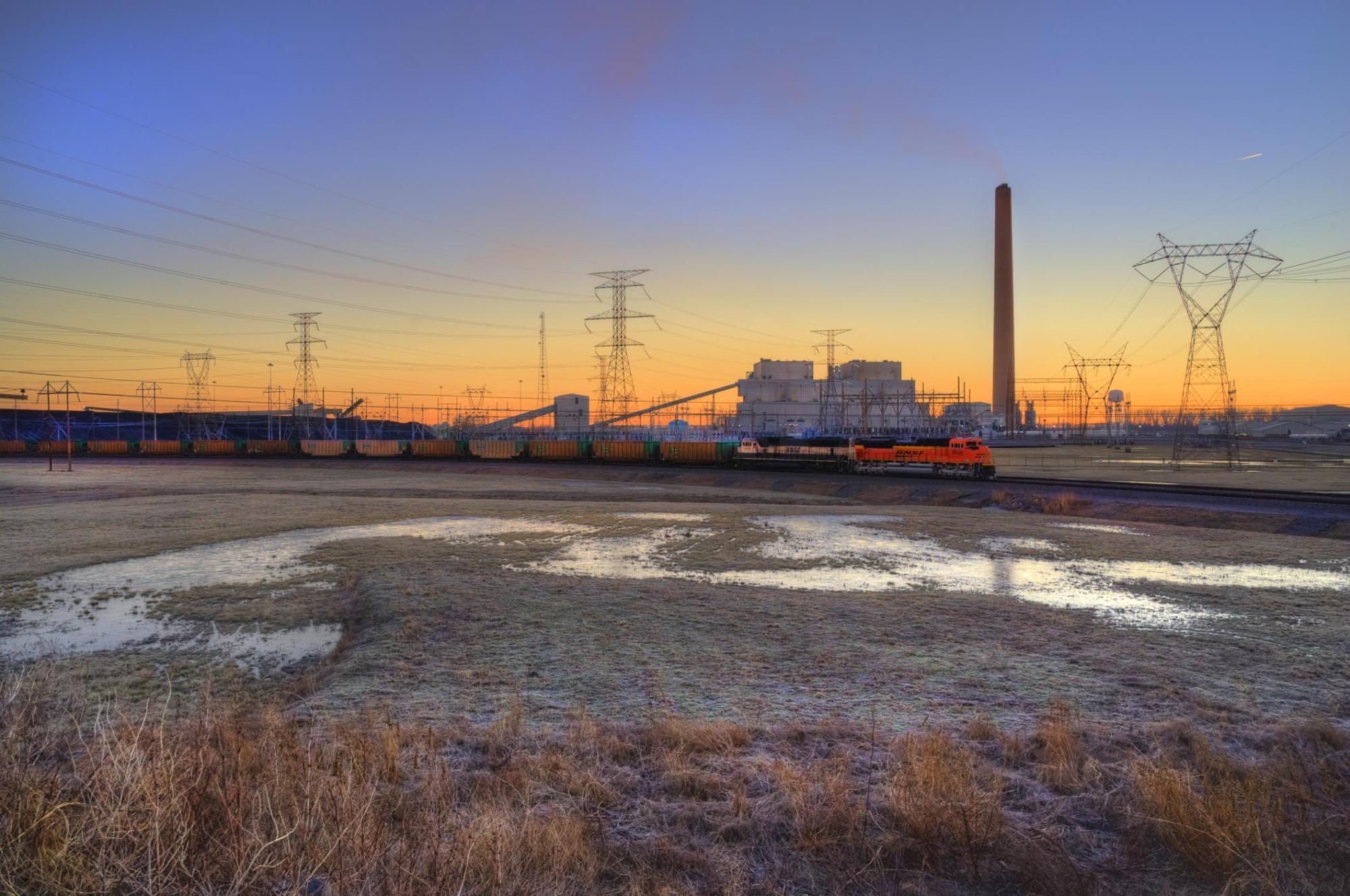NMPP with train in distance