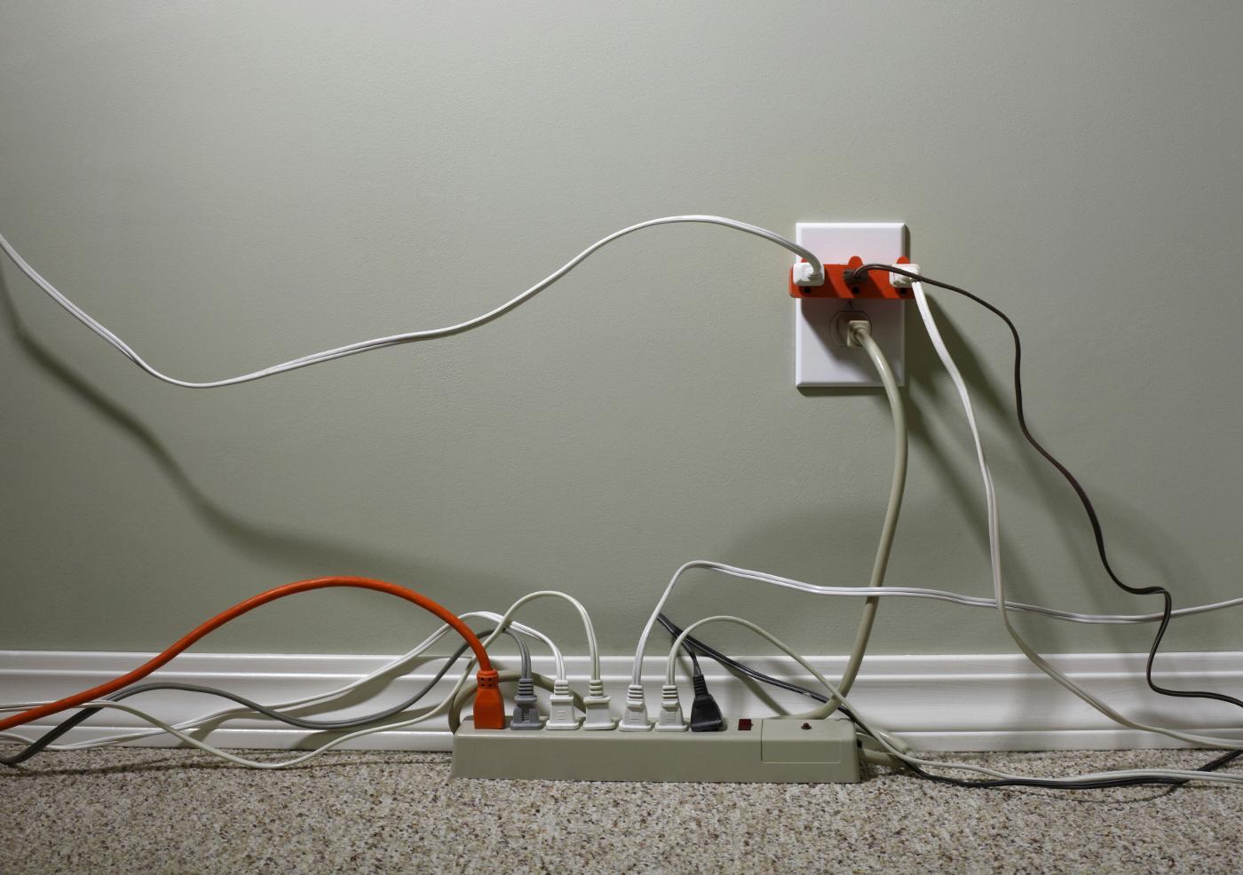 Overloaded outlet