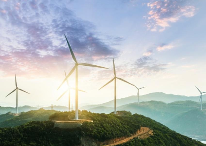 wind power in field