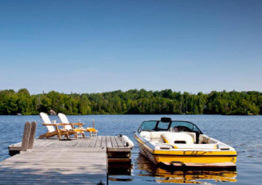 dock at lake
