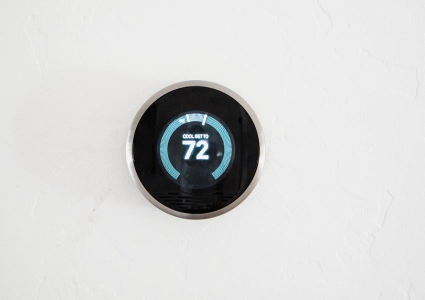 Smart thermostat.